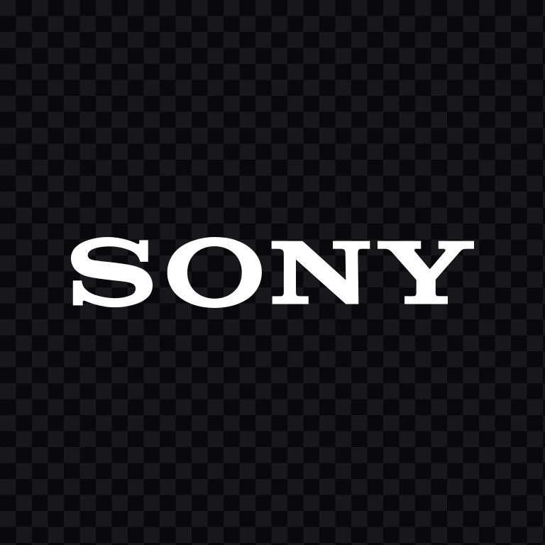 Sony white logo SVG