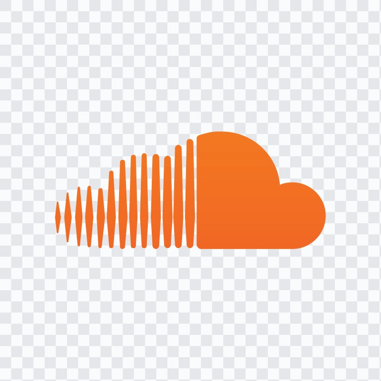 SoundCloud colored icon SVG