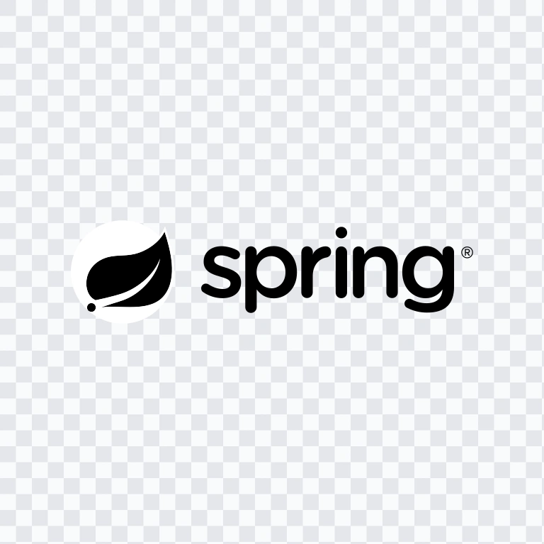 Spring black logo SVG