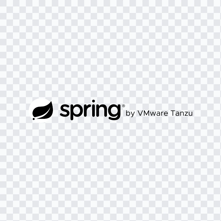 Spring black logo SVG