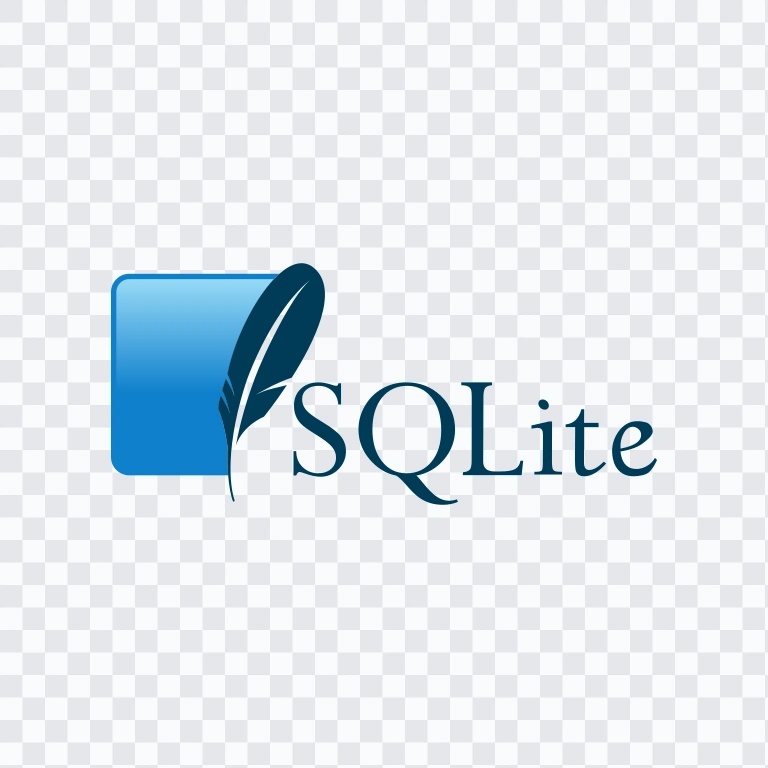 logo SQLite berwarna SVG