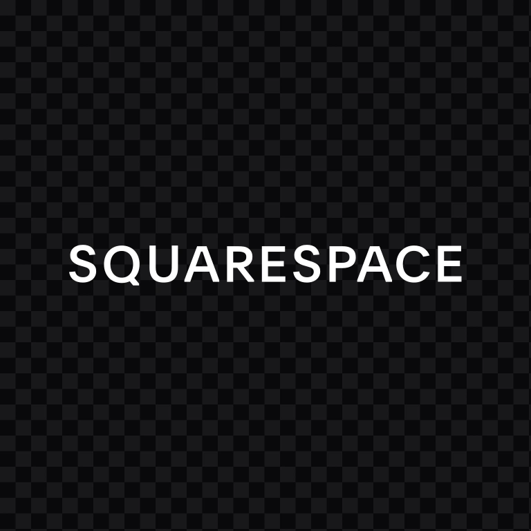 Squarespace white wordmark SVG