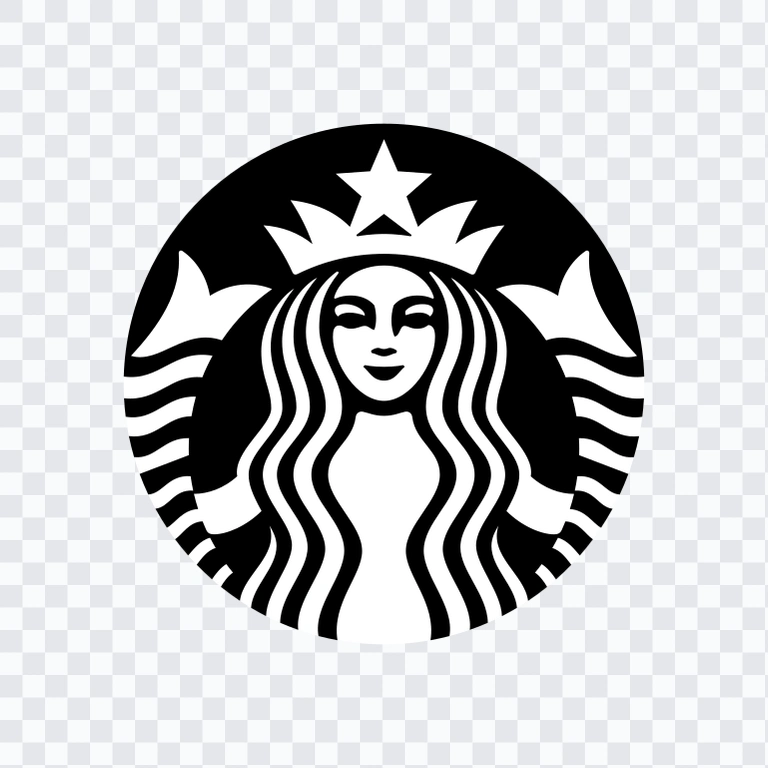 Starbucks black logo SVG