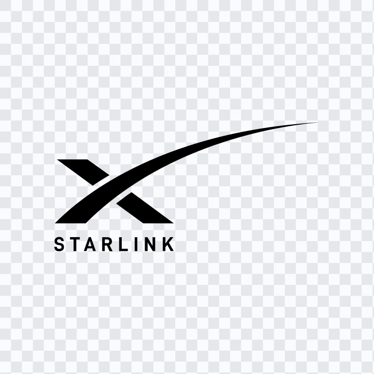 logo Starlink hitam SVG