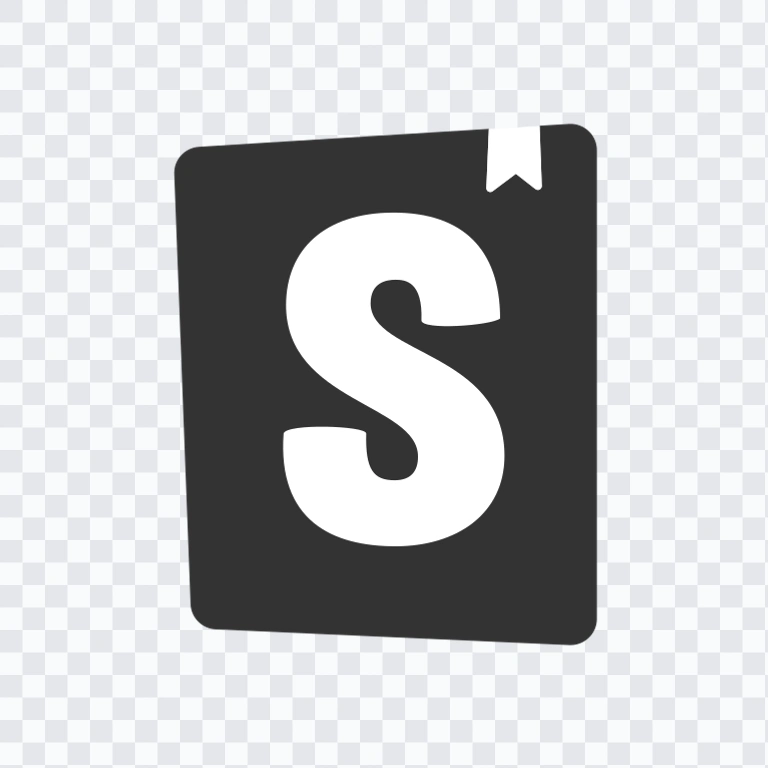 Storybook Square black icon SVG