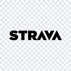 Strava black wordmark SVG