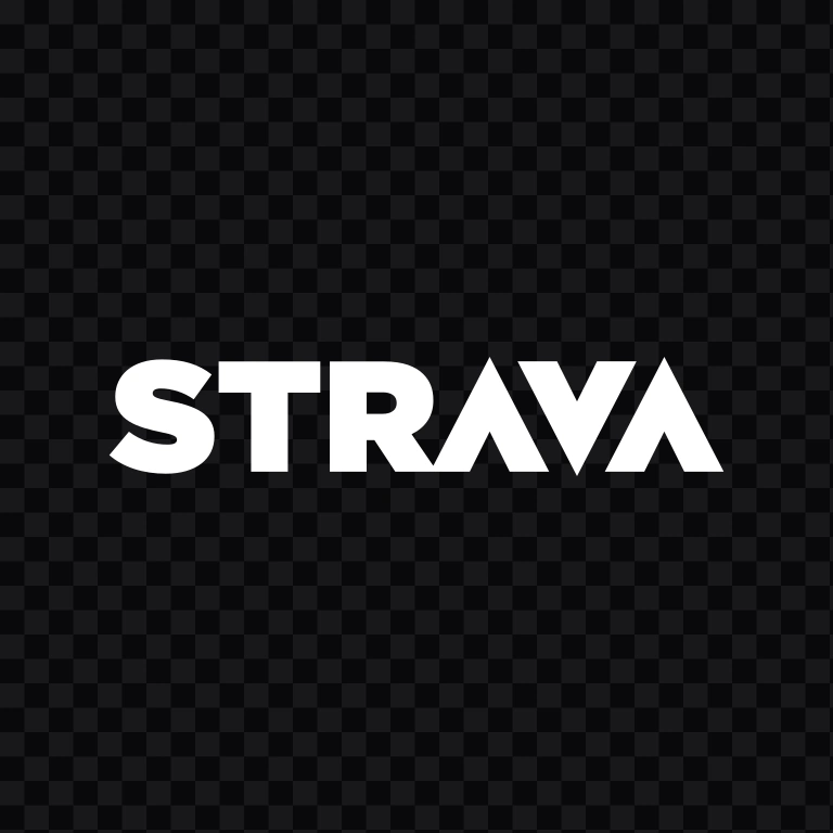 wordmark Strava putih SVG