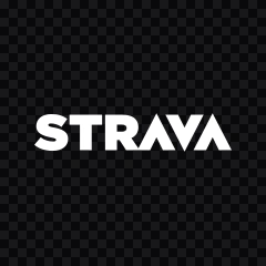 Strava white wordmark SVG