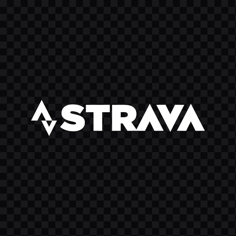 logo Strava putih SVG