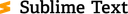 Sublime Text logo