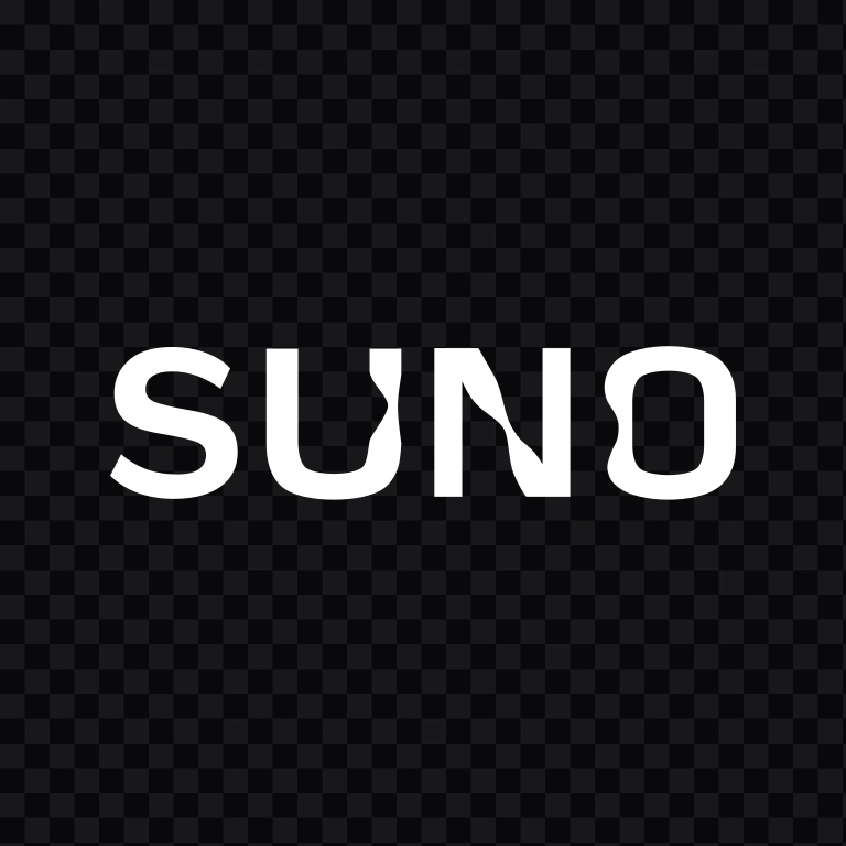 logo Suno putih SVG