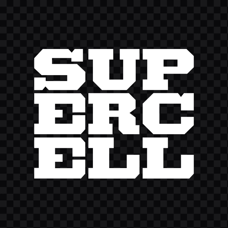 Supercell white logo SVG