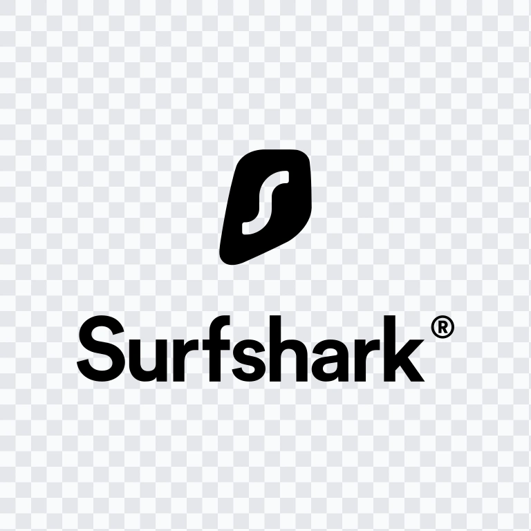 Surfshark Vertical black logo SVG