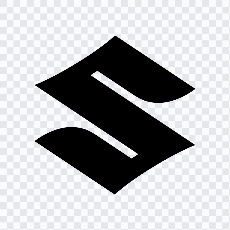 Suzuki black logo mark SVG