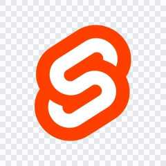 Svelte colored icon SVG
