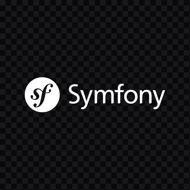 Symfony white logo SVG