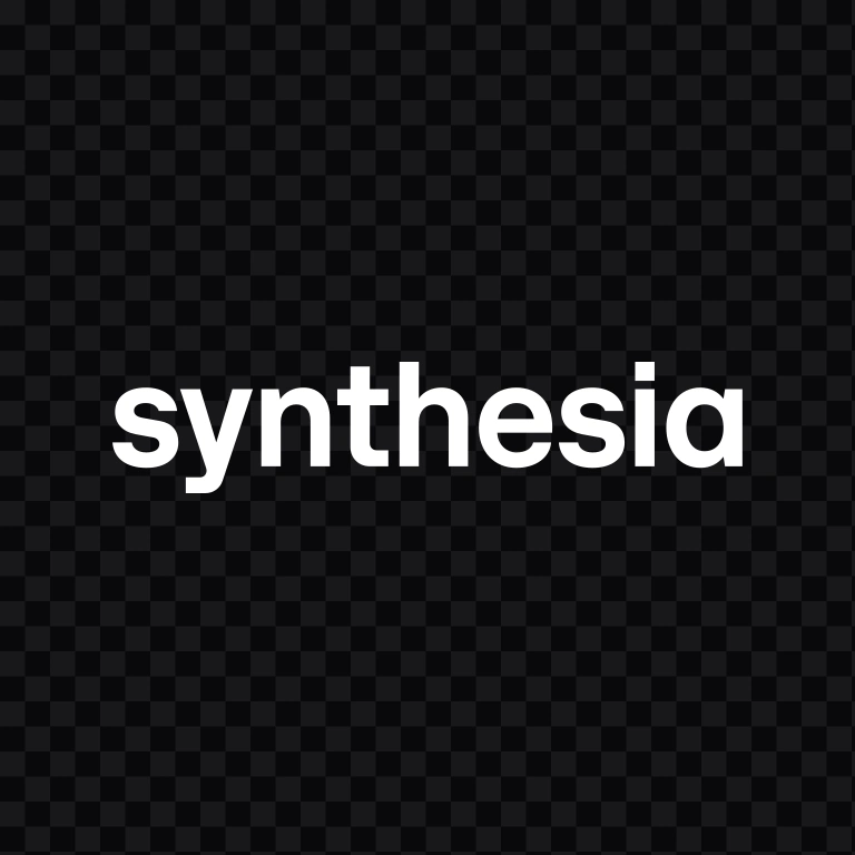Synthesia white wordmark SVG