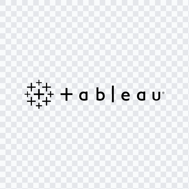 Tableau black logo SVG