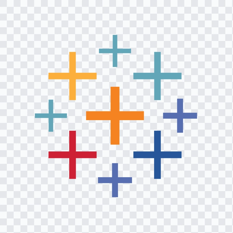 Tableau colored icon SVG