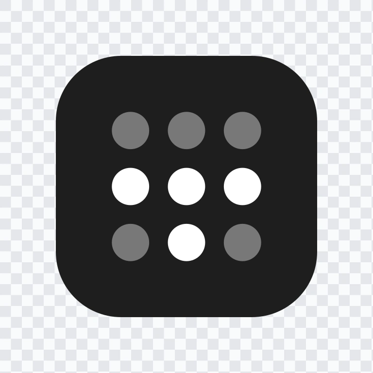 Tailscale Square black icon SVG