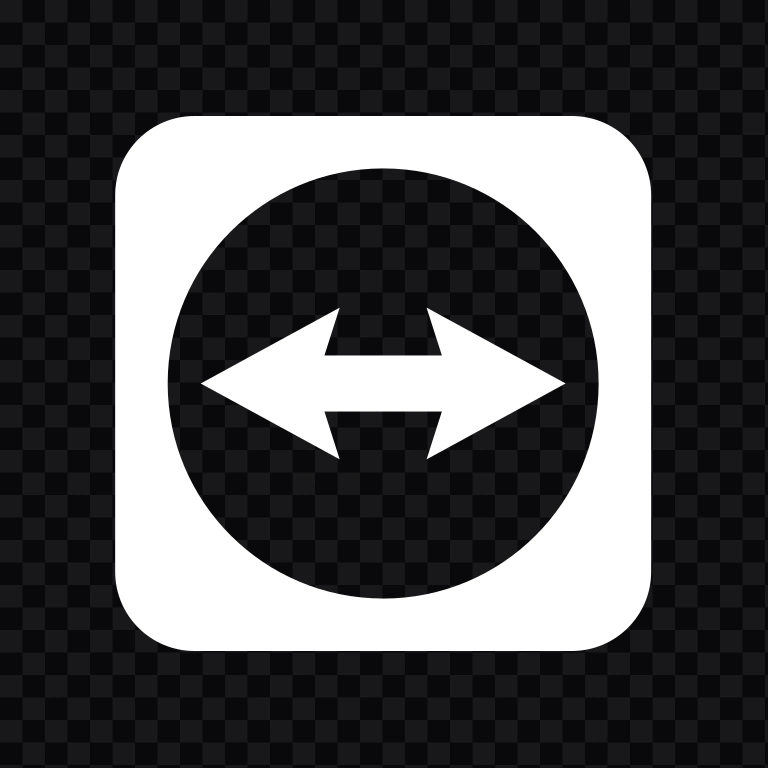 ikon TeamViewer putih SVG