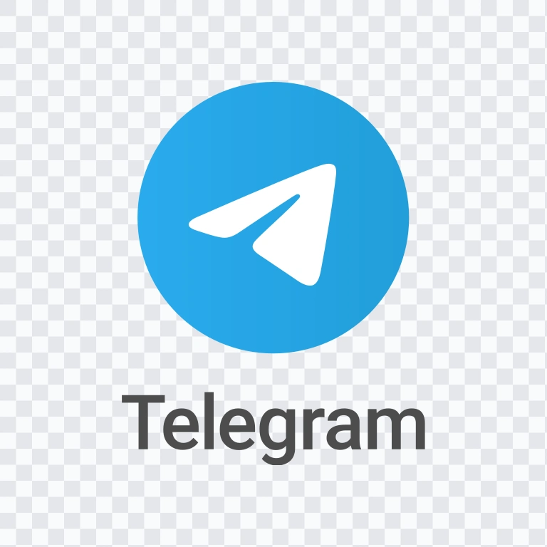 logo Telegram berwarna SVG
