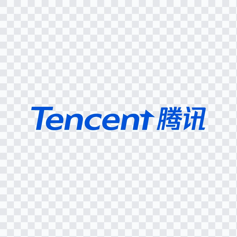 logo Tencent berwarna SVG