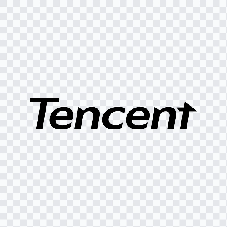 logo Tencent hitam PNG