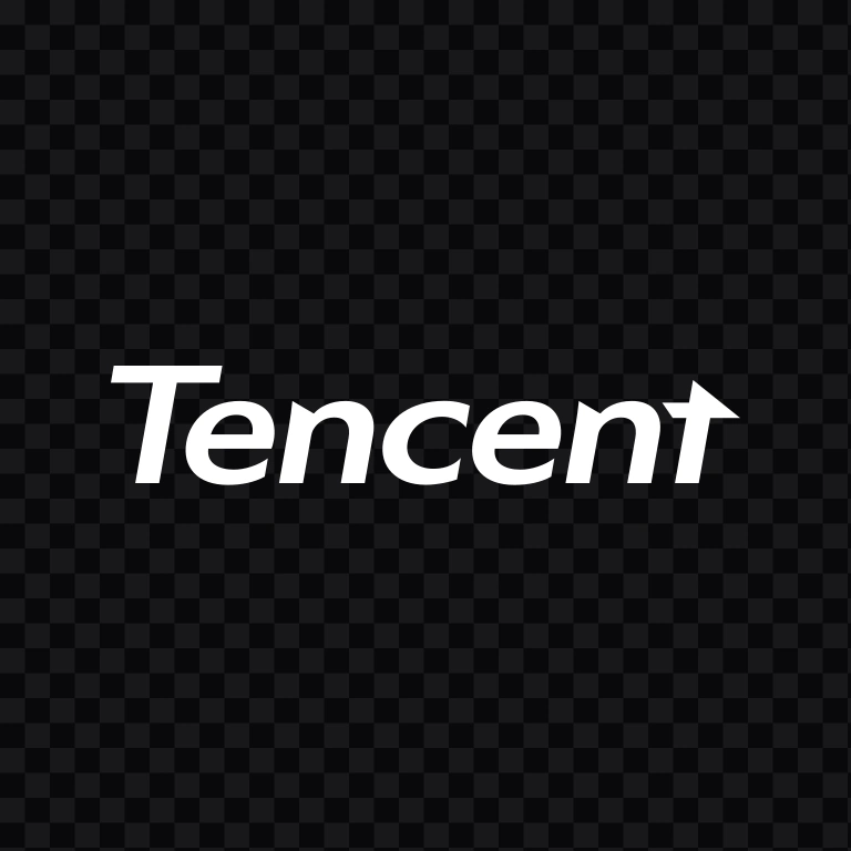 logo Tencent putih SVG