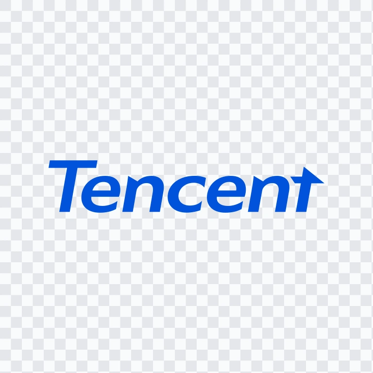 logo Tencent berwarna SVG