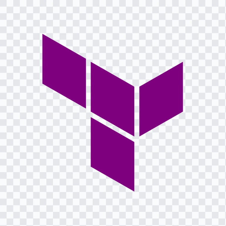 Terraform colored icon SVG