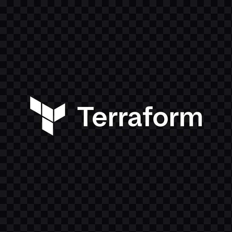 Terraform white logo SVG