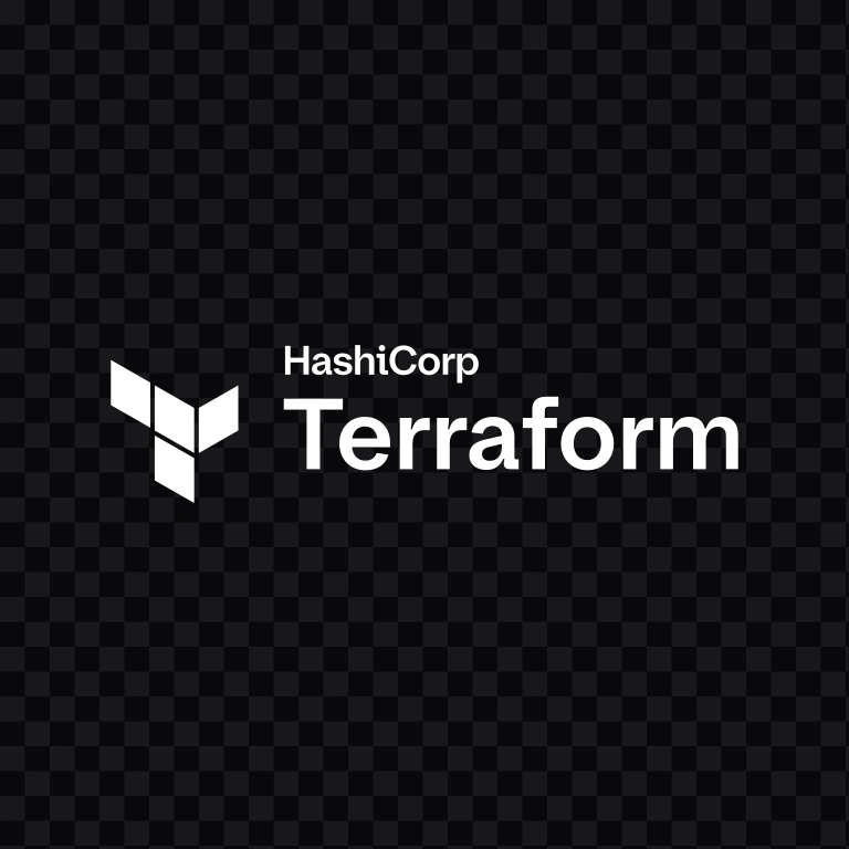 Terraform white logo SVG