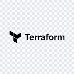 Terraform black logo SVG