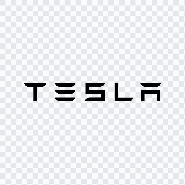Tesla black logo SVG