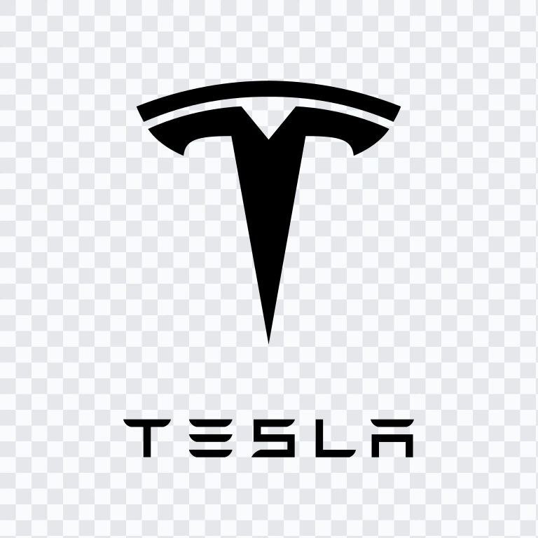 Tesla black logo SVG