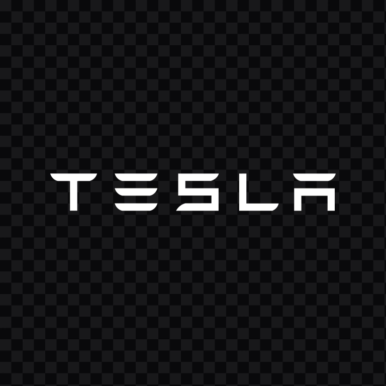 Tesla white logo SVG