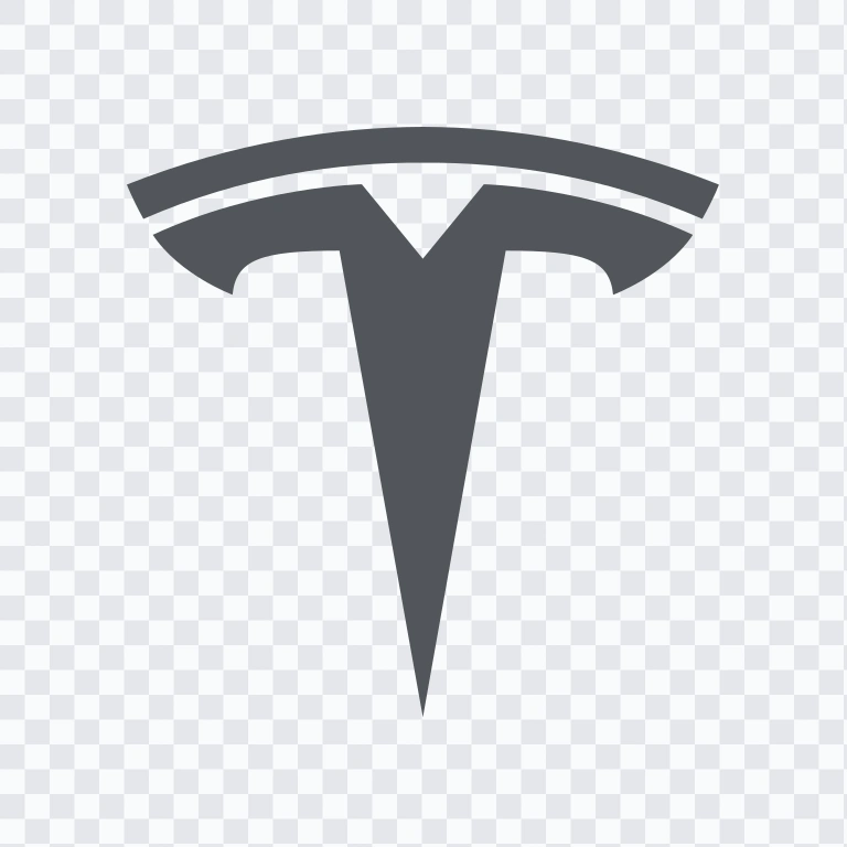 Tesla colored icon SVG
