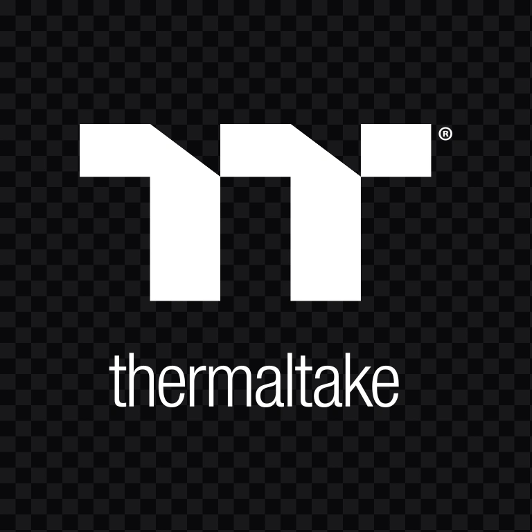 Thermaltake white logo SVG