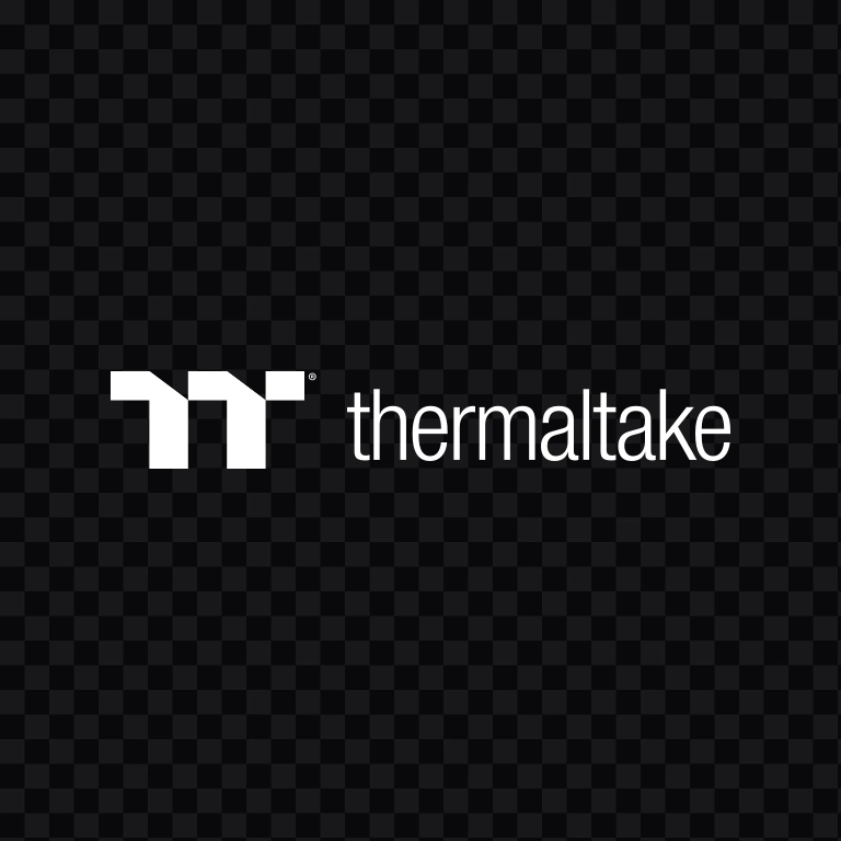 Thermaltake white logo SVG