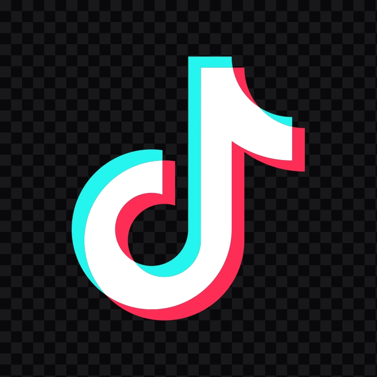 TikTok light icon SVG