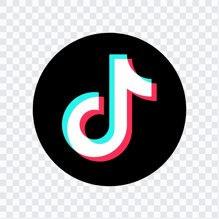 TikTok colored icon SVG