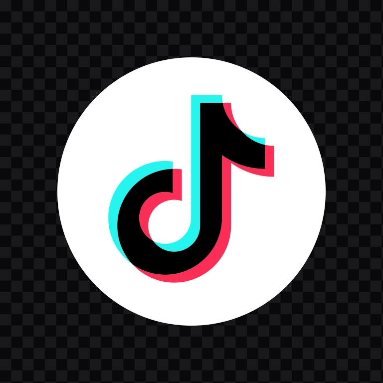 TikTok light icon SVG