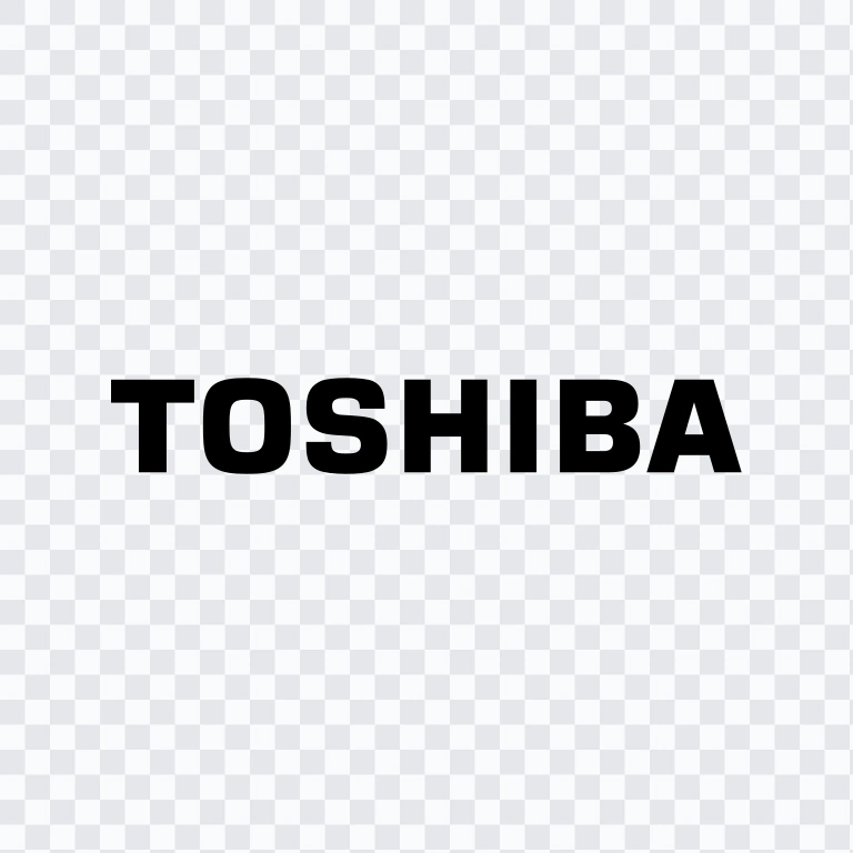 logo Toshiba hitam SVG