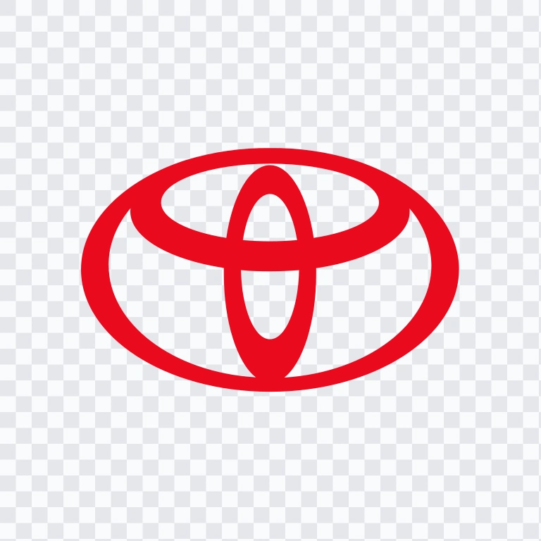Toyota colored logo mark SVG