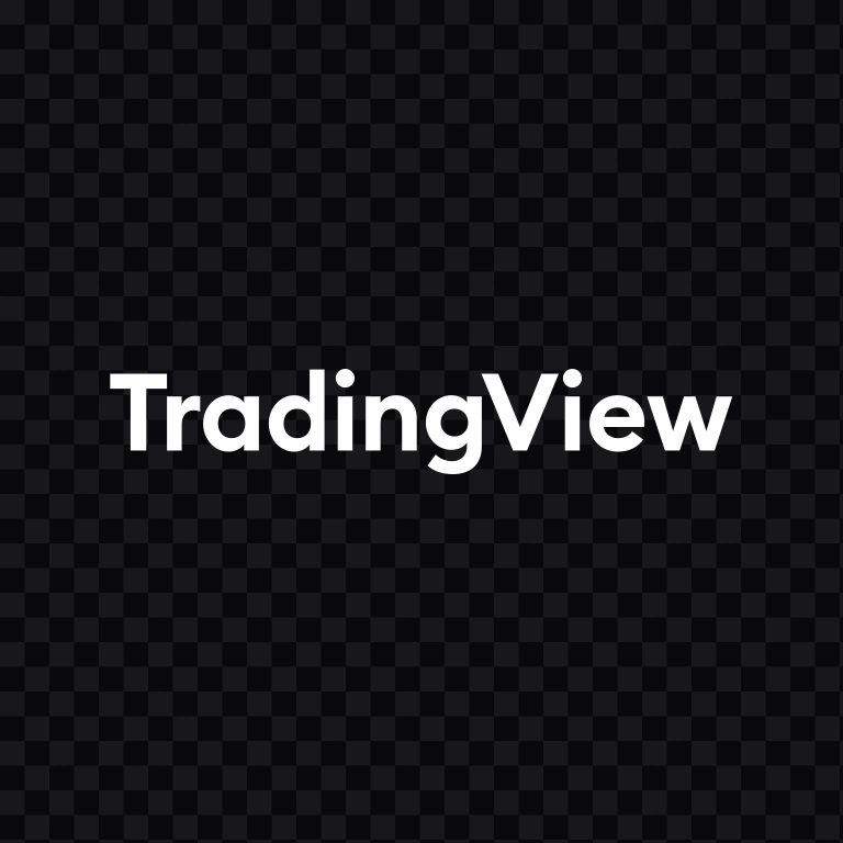 TradingView white wordmark SVG