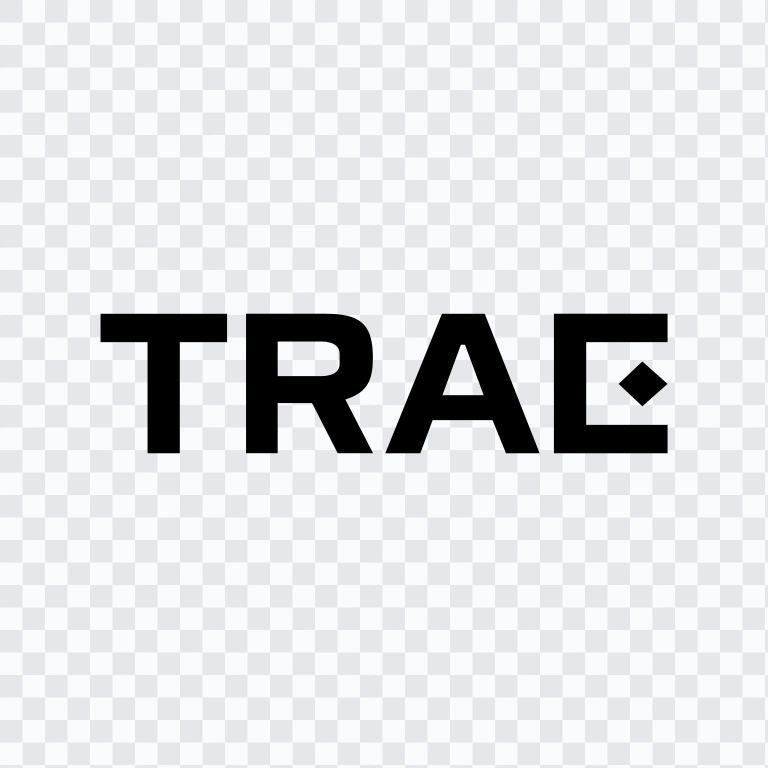 wordmark TRAE hitam SVG