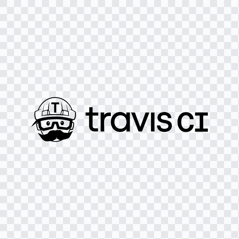 Travis CI colored logo SVG