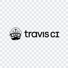 logo Travis CI berwarna SVG