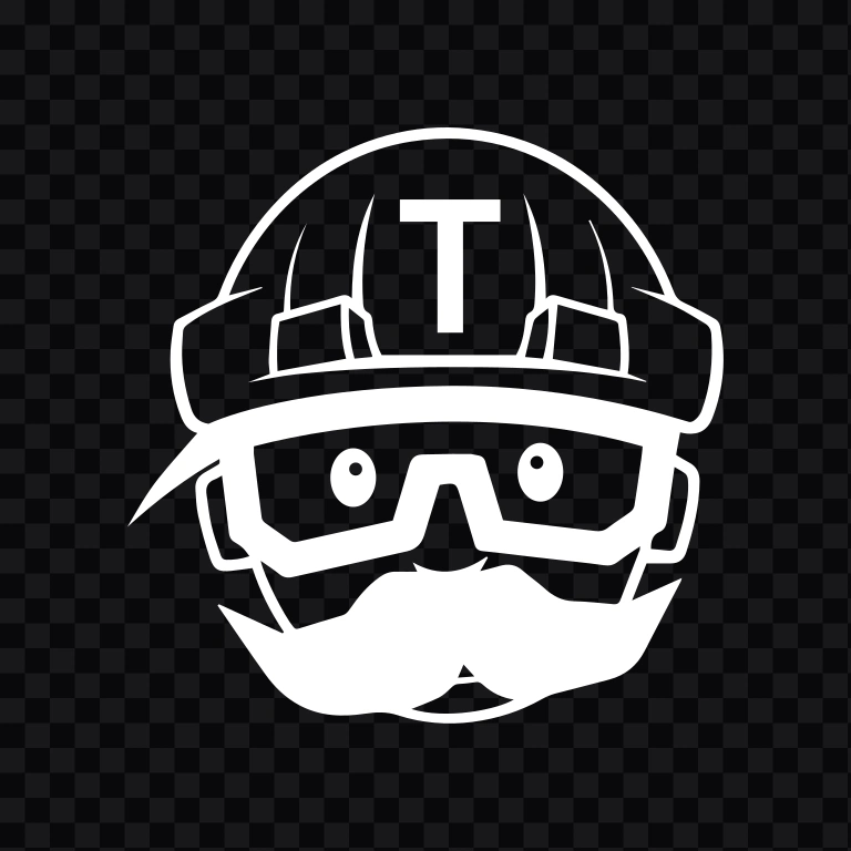 Travis CI white icon SVG